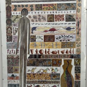 Tableau à cases - arts premiers