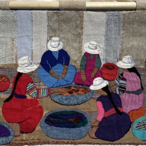 Autour de la soupe - brodé