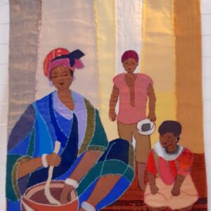 Cuisine africaine en famille - brodé