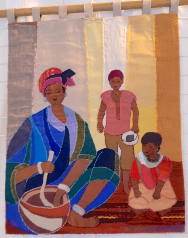 Cuisine africaine en famille - brodé