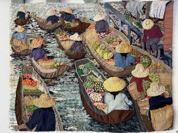 Marché flottant