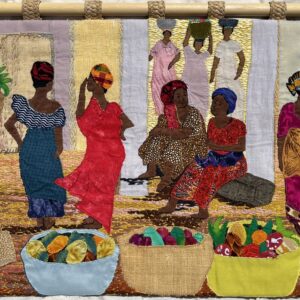 Marché africain 1 - brodé