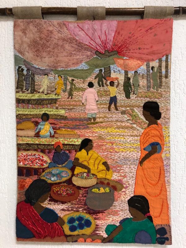 Marché indien - brodé