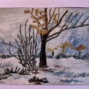Hiver - papier