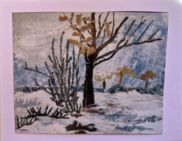 Hiver - papier