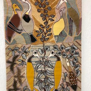 Art aborigène - brodé