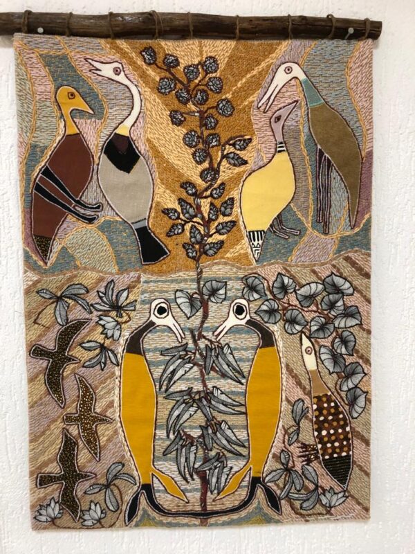 Art aborigène - brodé