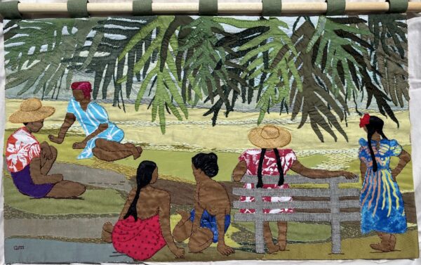 Tahiti - brodé