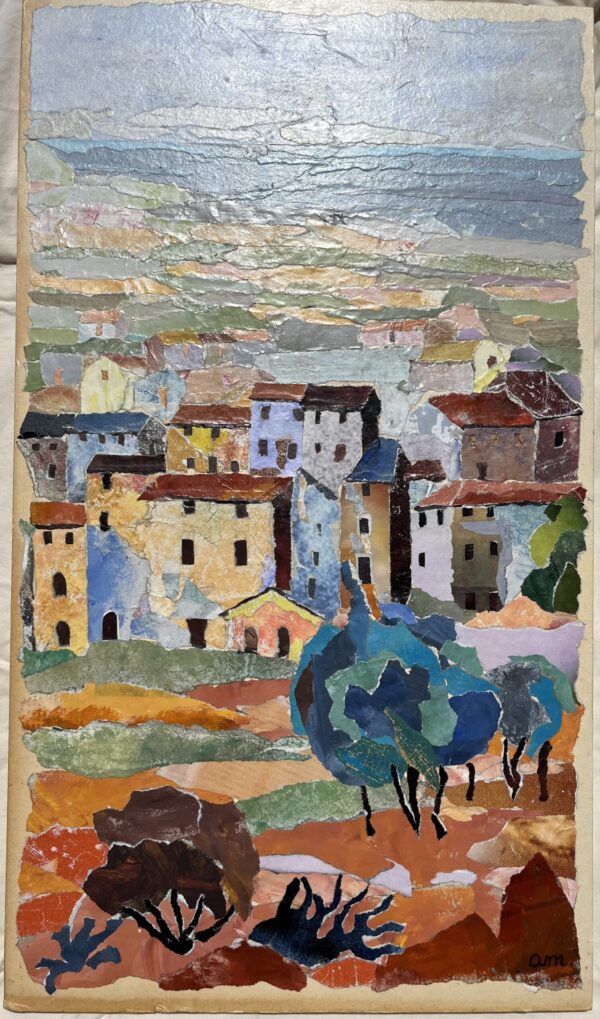 Village coloré - papier